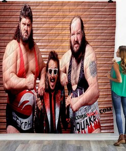 Wwe The Natural Disasters N 3D Customized Personalized Quilt Bedding Set Blanket