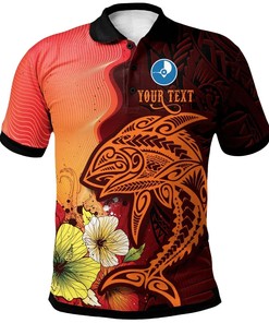 Yap Custom Personalised Polo Shirt - Tribal Tuna Fish