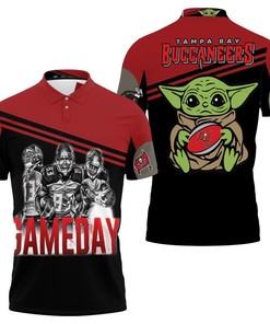 Yoda Tampa Bay Buccaneers 4 Game Day Nfc South Division Champions Super Bowl 2021 3D Polo Shirt