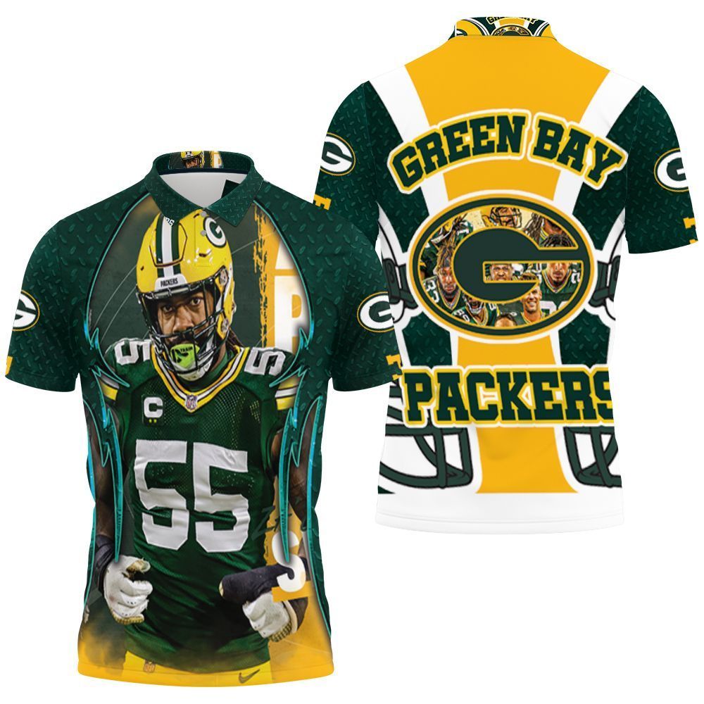 Zadarius Smith 55 Green Bay Packers Nfc North Division Champions Super Bowl 2021 3D Polo Shirt