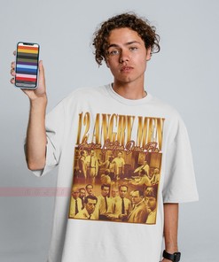 12 Angry Men Tee, Vintage Retro 90s Sweater, Fan Gift