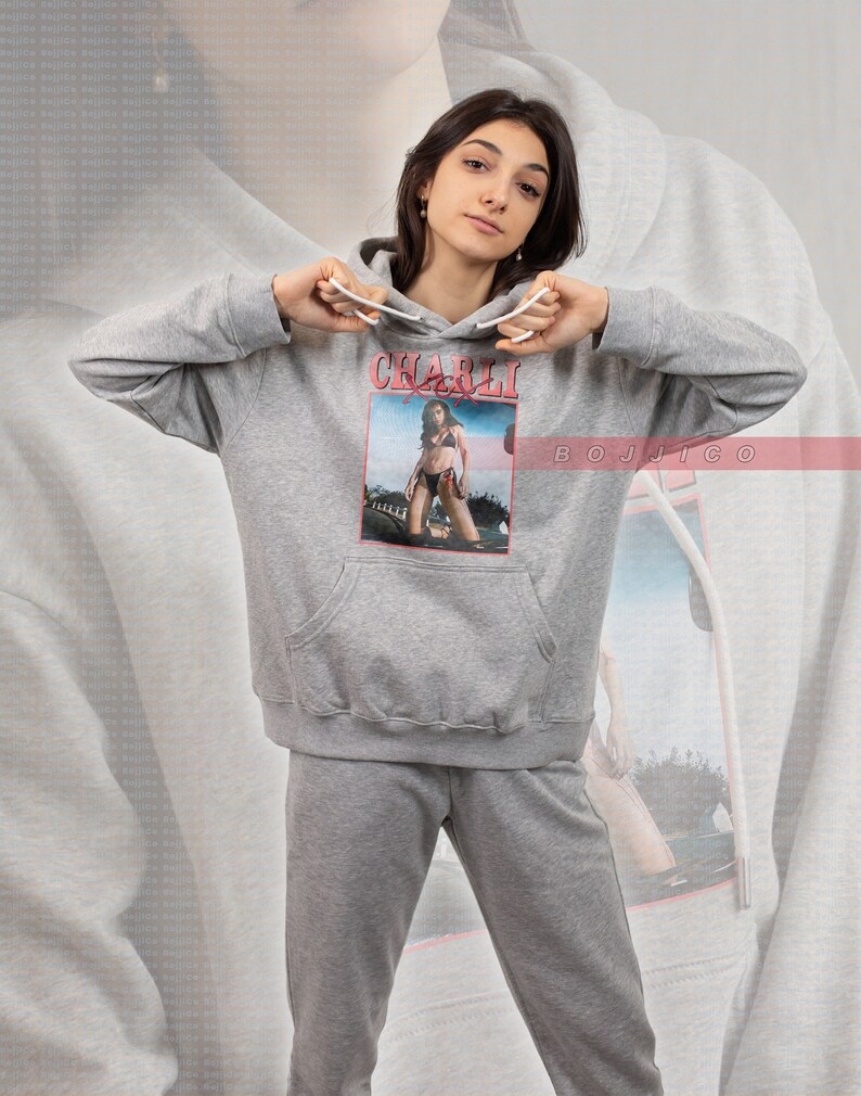 90s Charli XCX Vintage Sweatshirt - Homage Retro Sweater for Fans of the Popstar - Image 4