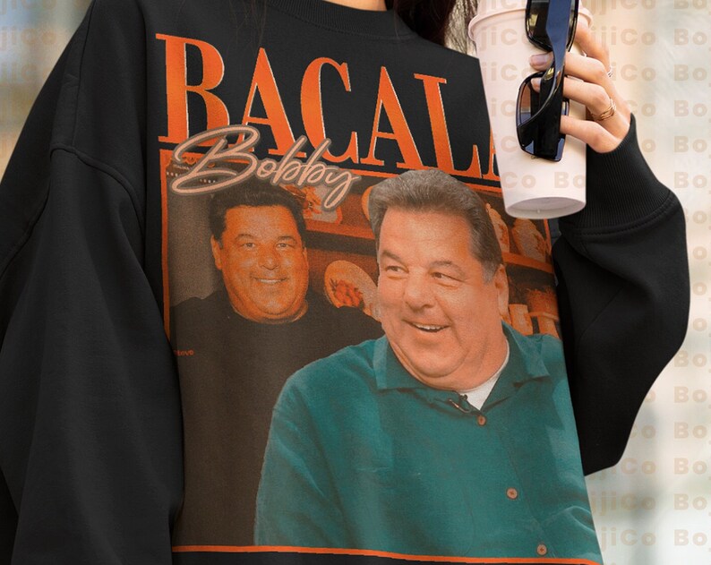 90s Mafia Wise Guy Sweatshirt - Bobby Baccalieri La Cosa Nostra Homage Sweater for Crime Fans - Image 2