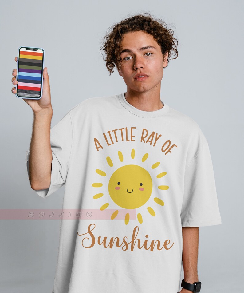 A Little Ray of Sunshine Women's T-Shirt, Happy Summer Gift, Funny Saying Tee - Image 3
