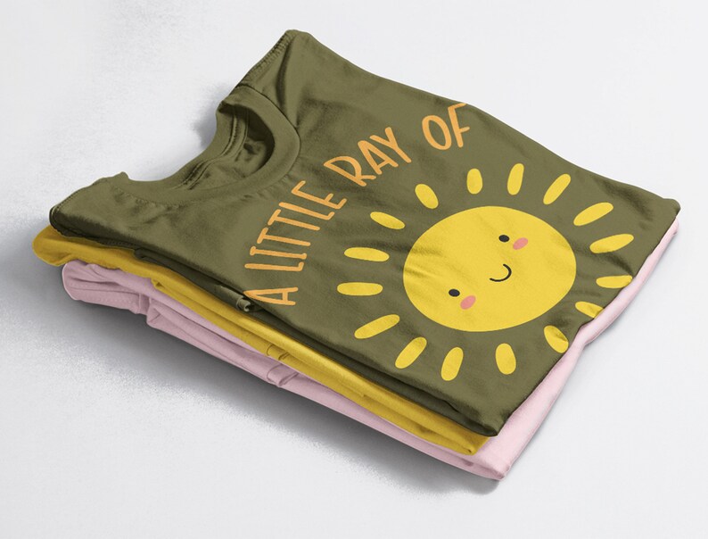 A Little Ray of Sunshine Women's T-Shirt, Happy Summer Gift, Funny Saying Tee - Image 4