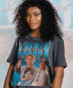 Abby Lockhart ER Vintage Shirt, 90s Style Medical Drama Series T-Shirt, Medical Gift For Fans