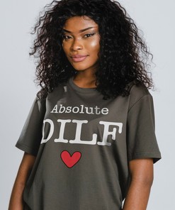 Absolute Dilf Devoted Loving Father Unisex T-Shirt, Funny Dad Shirt Gift For Husband