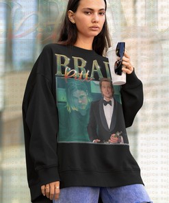 Aesthetic Unisex Brad Pitt Sweatshirt - Retro Sweater for Vintage Style Fans