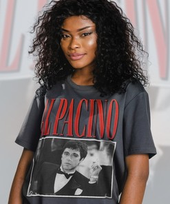 Al Pacino The Godfather Vintage Shirt, Michael Corleone Homage T-Shirt, Al Pacino Retro Tee