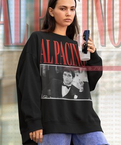 Al Pacino Tribute Sweatshirt - Vintage Movie Star Sweater for Fans of The Godfather