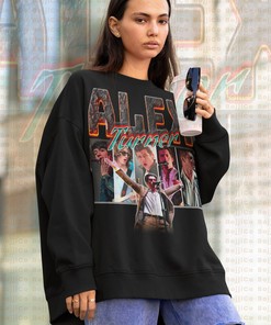 Alex Turner Homage Sweatshirt - Retro Vintage 90s Sweater for Arctic Monkeys Fans