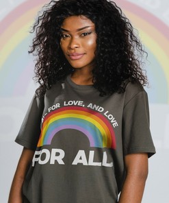 All For Love And Love For All Pride Months T-Shirt, LGBT Human Rights Tee, Pride Symbol Gift