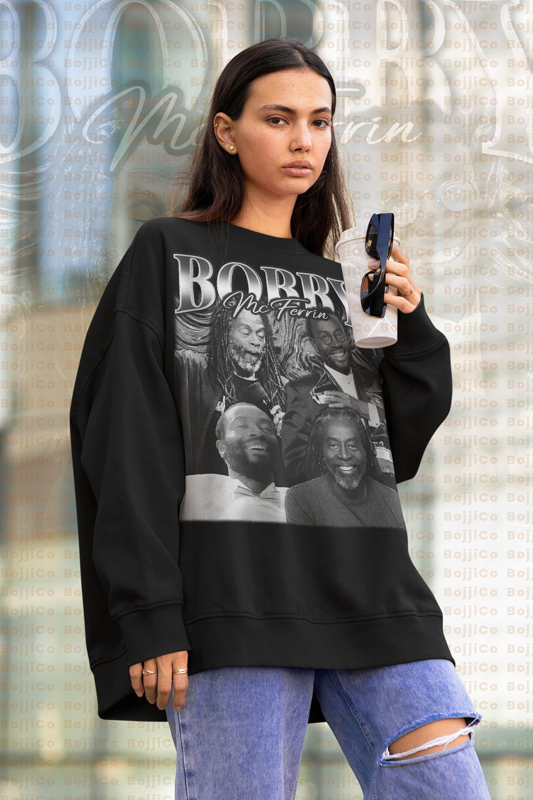American Folk and Jazz Artist Bobby McFerriin Sweatshirt - Classic Gift for Fans