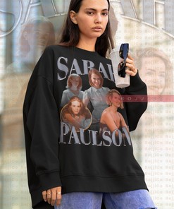 American Horror Story Fan Sweatshirt, Classic Sarah Paulson Homage Sweater, Gothic Graphic Tee