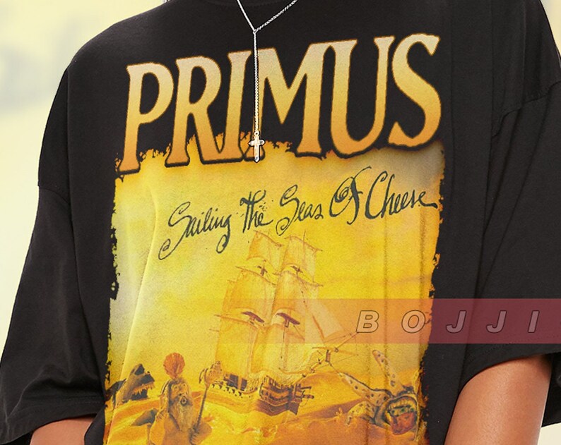 American rock band Primus Sailing The Sea Of Cheese T-shirt with Hoodie and Clothing - Image 2