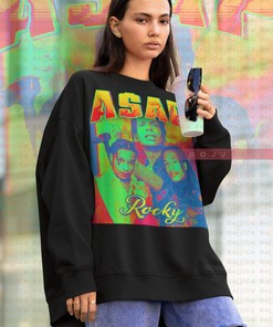 Asap Rocky Homage Shirt, Vintage Music Sweatshirt, Rap Artist Fan Tee