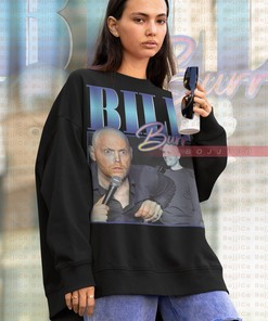 BILL BURR Vintage Sweatshirt, Homage Sweater for Fans, 90s Retro Parody Revolution