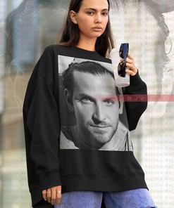 BRADLEY COOPER Retro Sweater, Vintage Homage to Bradley Cooper, Movies Collection Merch