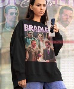 BRADLEY COOPER Vintage Sweater, Homage Sweatshirt for Fans, Movies Collection