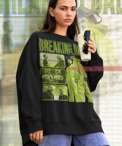 BREAKING BAD Heisenberg Sweatshirt, Vintage Homage Retro sweater with Breaakingg Bad Fan Tshirt and Walter White