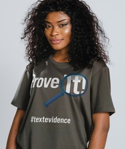 Back To School Gift, Funny English Teacher, Prove It Text Evidence Unisex T-Shirt