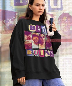 Bad Bunny Tribute Sweatshirt, Benito Antonio Homage Sweater, Rap Hip-Hop Shirt