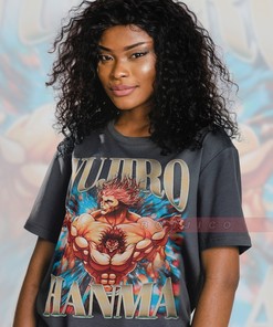 Baki Hanma Anime T-Shirt, Manga Boxing Fan Tee for Fans