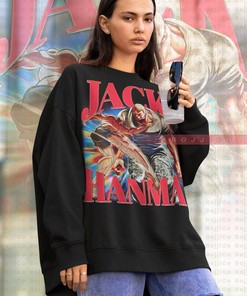 Baki the Grappler Anime Sweatshirt - Manga Yujiro Hanma Boxing Tees & Jack Hanma Tee, Baki Hanma Fan Gift