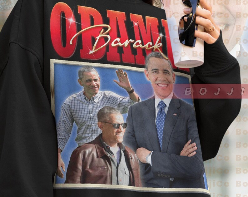 Barack Obama Legacy Hoodie, American Politician Sweatshirt, POTUS Fan Tee Gift - Image 2