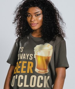 Beer O'Clock Patriotic Tee, Irish National Day Unisex Shirt for Fans