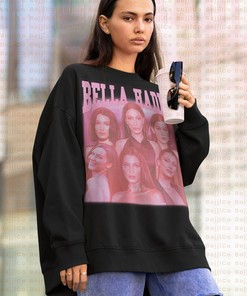 Bella Hadid Rap Shirt, Speaker Tribute Sweater, Model Fan Tee Gift