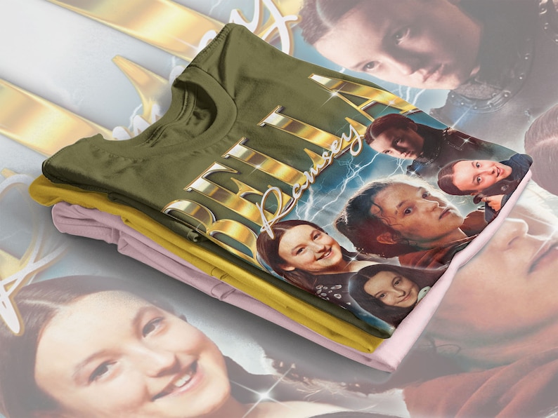 Bella Ramsey Retro 90s Sweater - Perfect Gift for Fans - Image 4