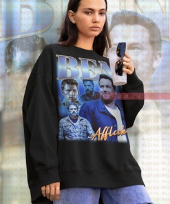Ben Affleck Retro 90s Hoodie, Vintage Homage Sweater, Batfleck Fan Tee