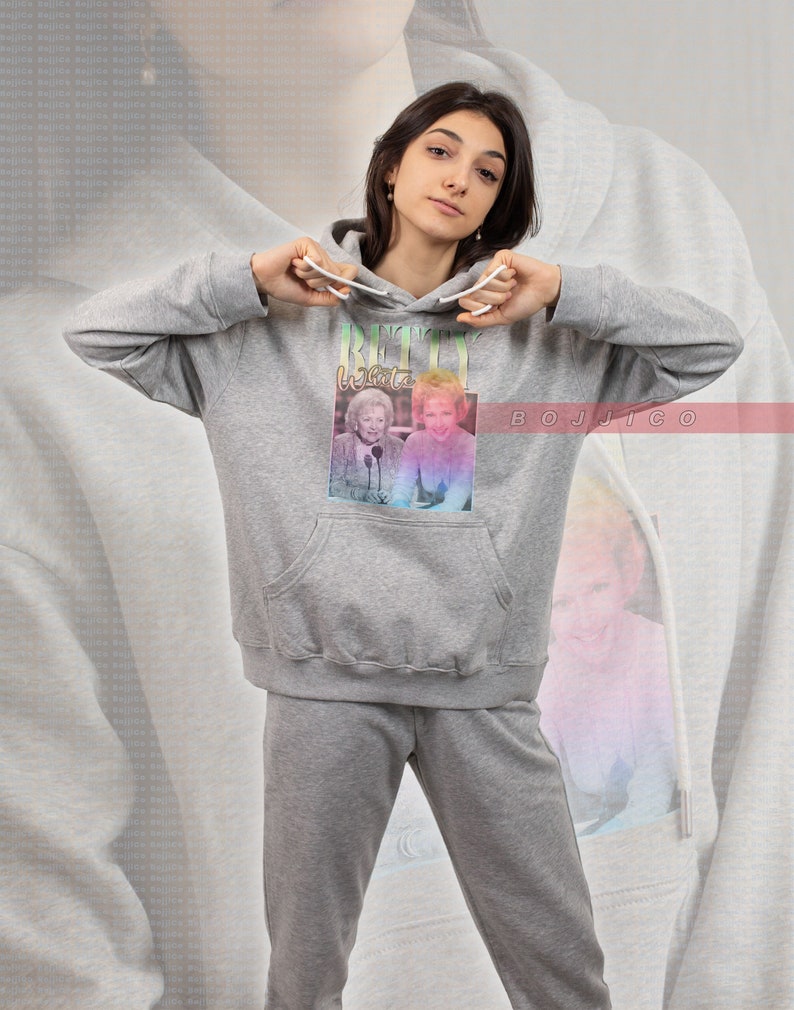 Betty White Golden Girls Tee, The Proposal Actress Sweatshirt, Vintage Homage Fan Gift - Image 4
