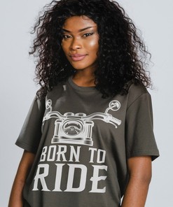 Biker Born To Ride Shirt, Unisex HELLRUNNER Tee, Motorcycle Fan Gift, Biker Gift, Short Sleeve T-Shirt