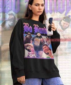 Bo Bundy Rapper Inspired Vintage Sweatshirt - Retro 90s Sweater for Music Fans