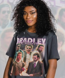 Bradley Cooper Vintage Shirt, Tribute Tshirt for Fans, Hangover, Star Is Born, Limitless, Retro 90s Tee