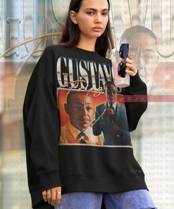 Breaking Bad Fan GUSTAVO FRING Hoodie, Vintage Retro Sweater with Los Pollos Gustavo Fring Chille Sweatshirt and Salamanca