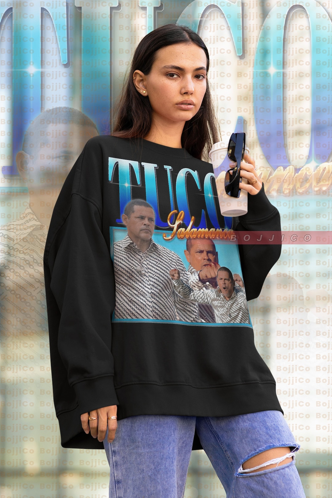 Breaking Bad Tuco Hoodie - RETRO TUCO SALAMANCA Salamanca Shirt with Mike and Saul Tee