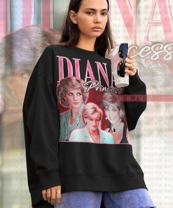 British Royal England Princess Diana Tank and Sweatshirt