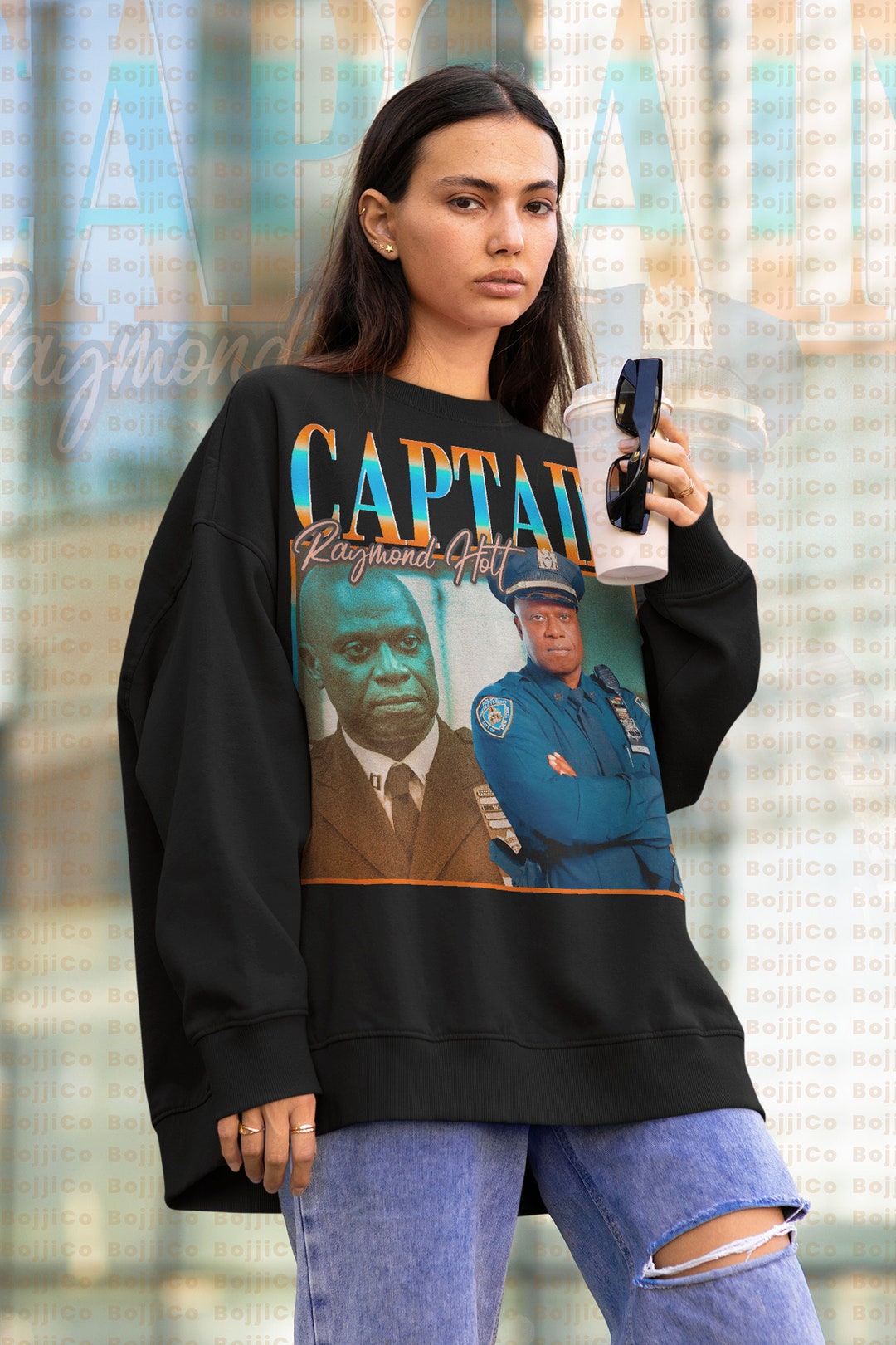 Brooklyyn 99 Captain Holt Unisex SweatShirt - Homage Fan Tees for Nine-Nine Fans