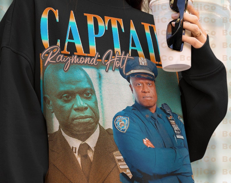 Brooklyyn 99 Captain Holt Unisex SweatShirt - Homage Fan Tees for Nine-Nine Fans - Image 2