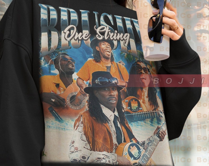 Brushy One String Vintage Sweatshirt - Retro 90s Homage Fan Tees for Brushy One String Lovers - Image 2