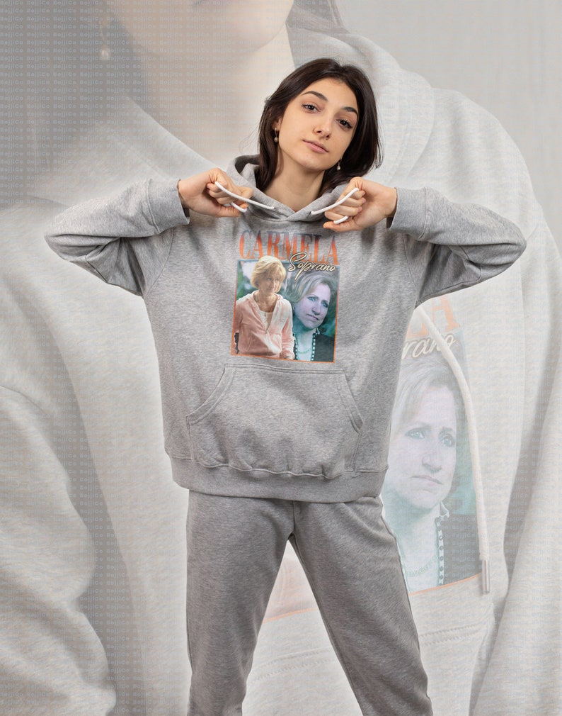 Carmela Sirco Gangster Unisex Sweatshirt - Goodfellas Sweater for Mafia Fans - Image 4