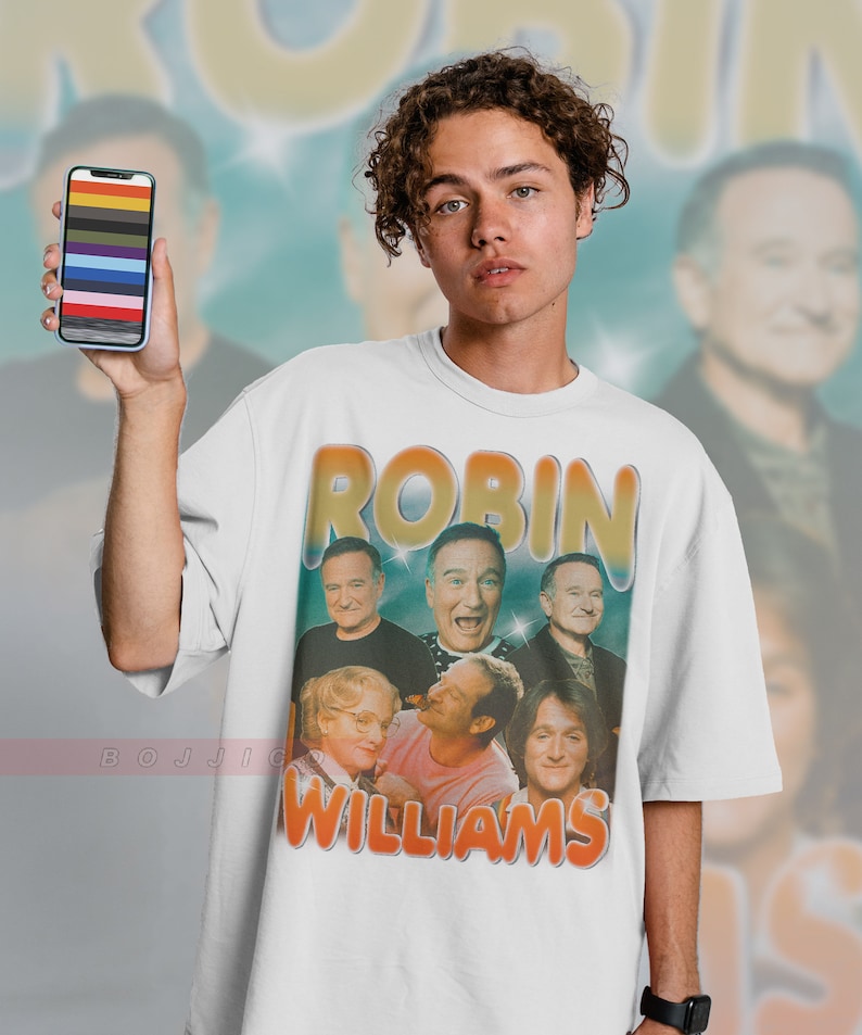 Carpe Diem Robin Williams Tribute Shirt- Vintage Inspired Homage Tee for Fans - Image 3