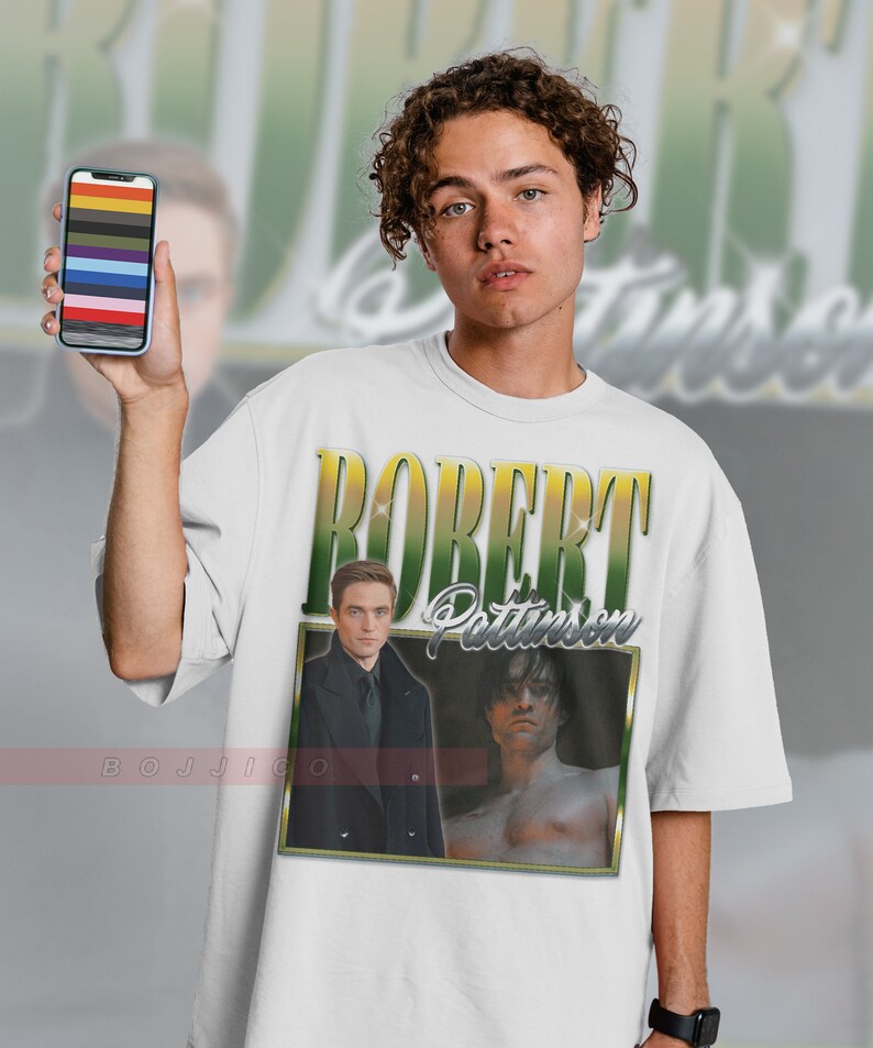 Charliee Vintage Gift Tee - Retro Unisex Robert Pattinson Shirt for Twilight Fans - Image 3