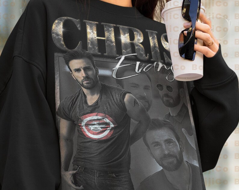 Chris Evans Rap Tee Shirt - Roger Stev3 90s Tribute Sweater for Old School Fans - Image 2