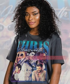Chris Hemsworth Gift for Fans, Retro Tee, Vintage Shirt, Hemsworth Fan Tshirt