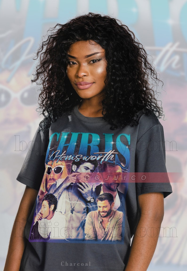 Chris Hemsworth Gift for Fans, Retro Tee, Vintage Shirt, Hemsworth Fan Tshirt
