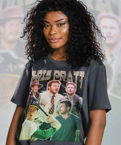 Chris Pratt Vintage Shirt, Homage Tshirt for Fans, Retro 90s Sweater, Fan Tees, Merch Gift